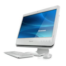 聯(lián)想新家悅C21TR白色一體電腦 簡約外觀與智能觸控的融合